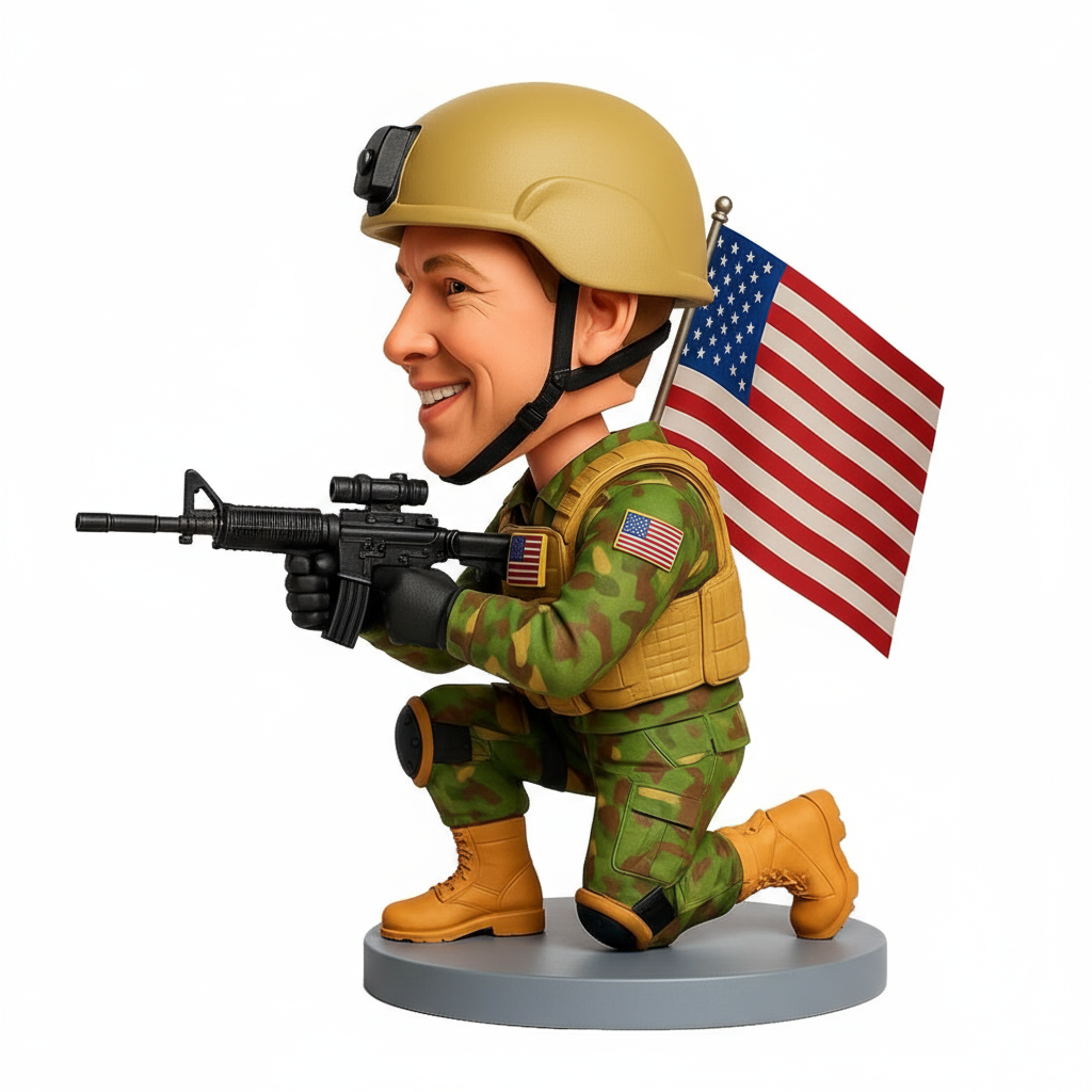 Navy Seal Custom Bobblehead - Uniform Can Be Customized