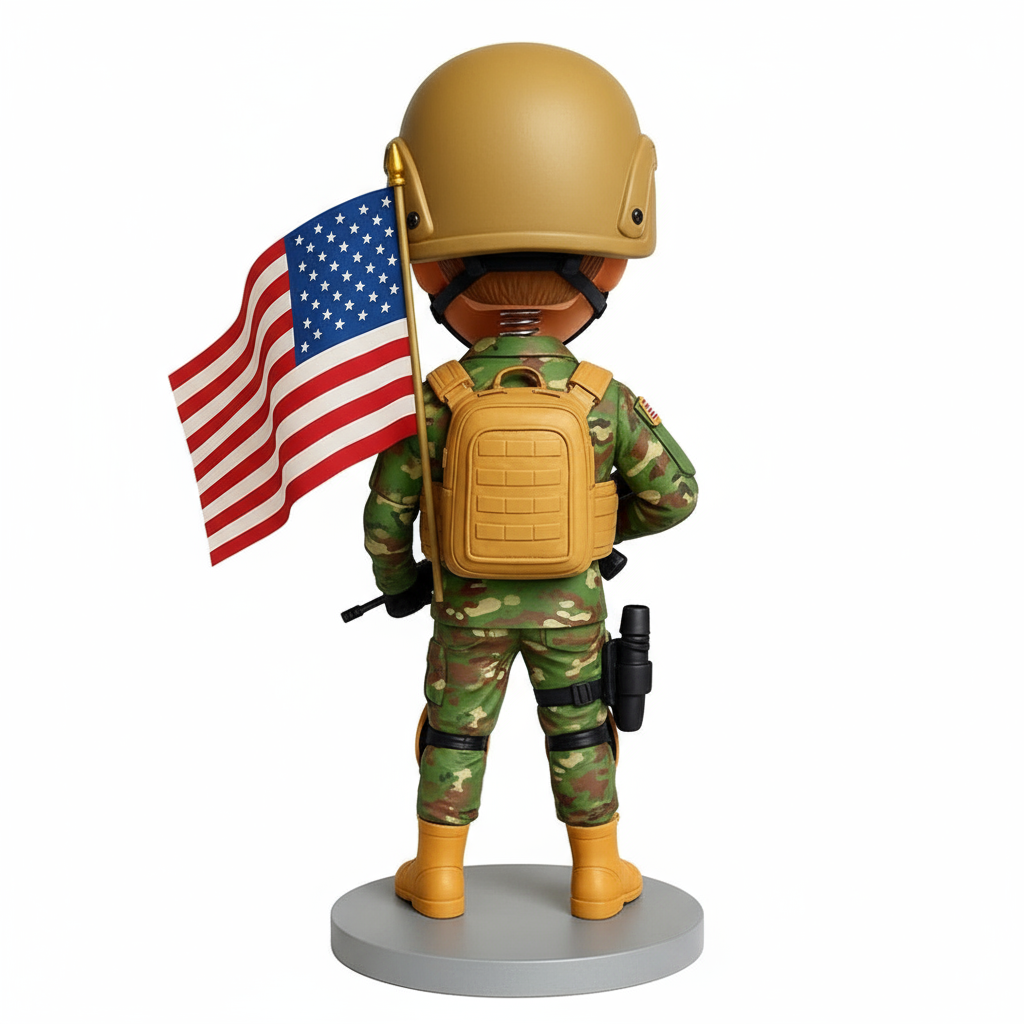 Army Ranger Custom Bobbleheads - Army Uniform Can Be Customized