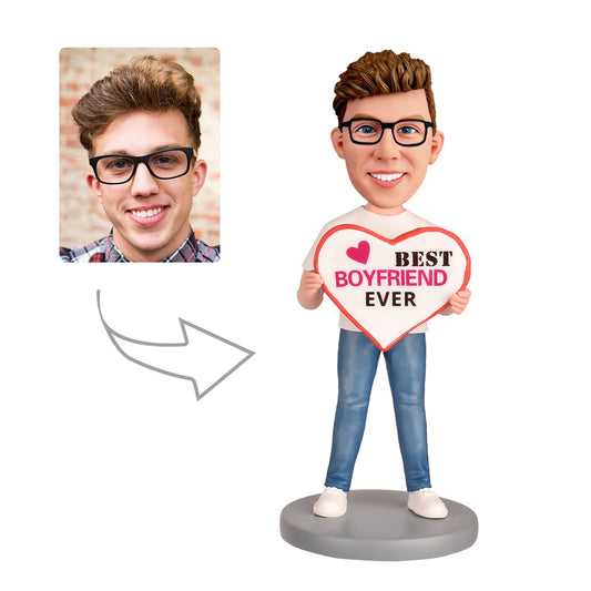 Personalized Best Boyfriend Ever Custom Bobblehead