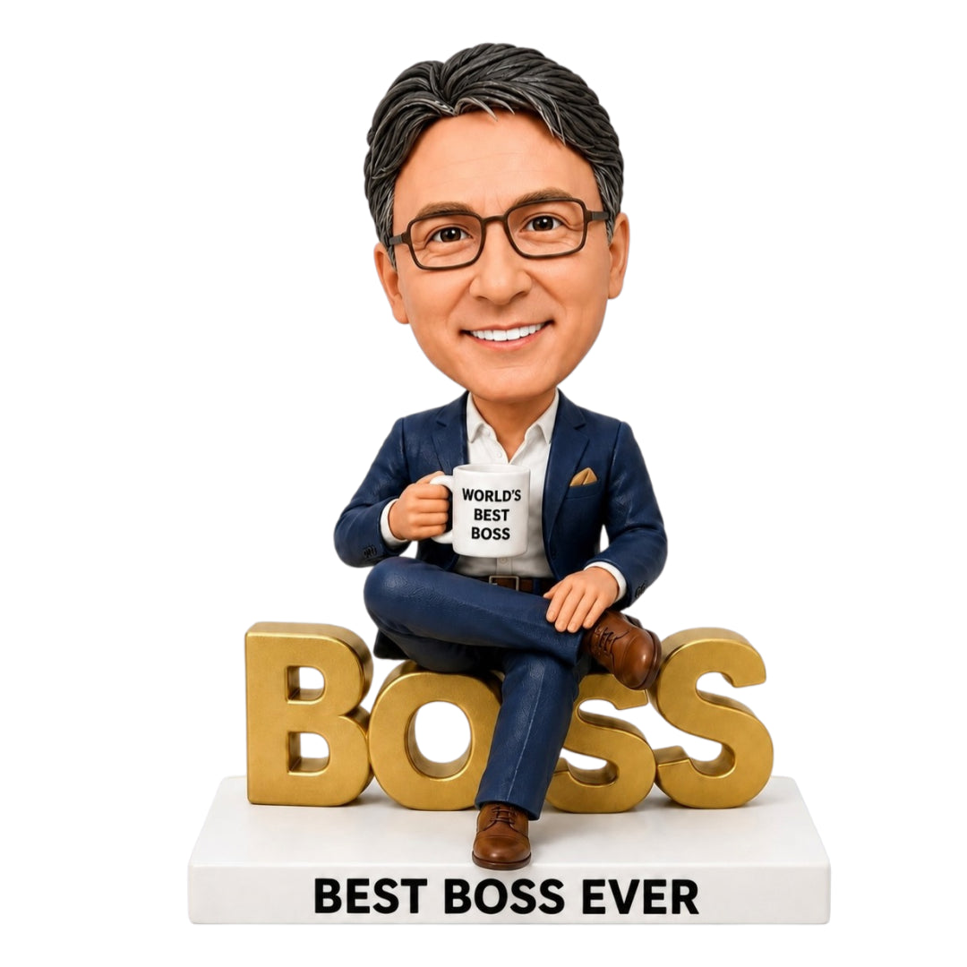 Custom Boss Bobbleheads – Customizable Outfit & Pose