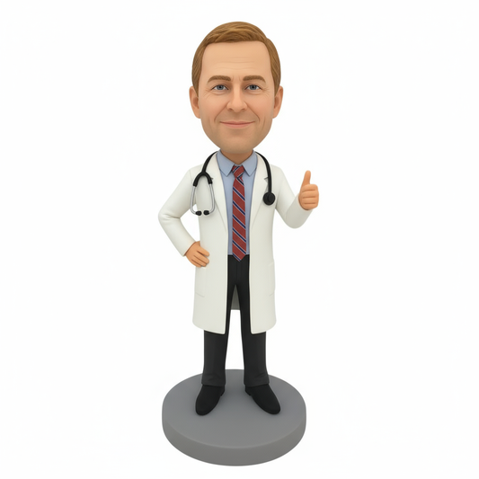 World‘s Best Doctor Custom Bobbleheads|Perfect Gift for Doctors - Customizable Pose & Outfit