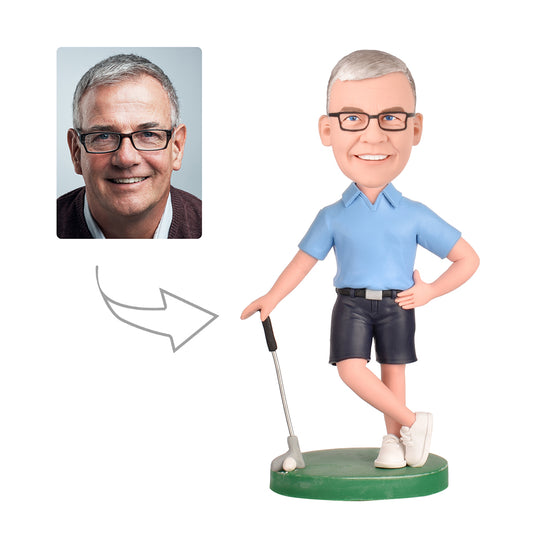 Father's Day Gift Custom Bobblehead -  Personalized Bobblehead Gifts for Dad