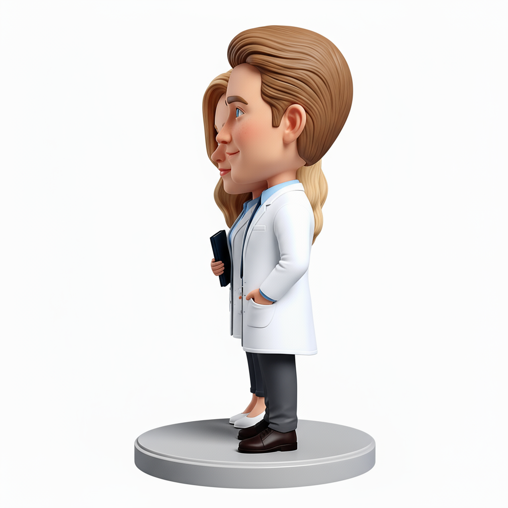 Custom Doctor Couple  Bobbleheads