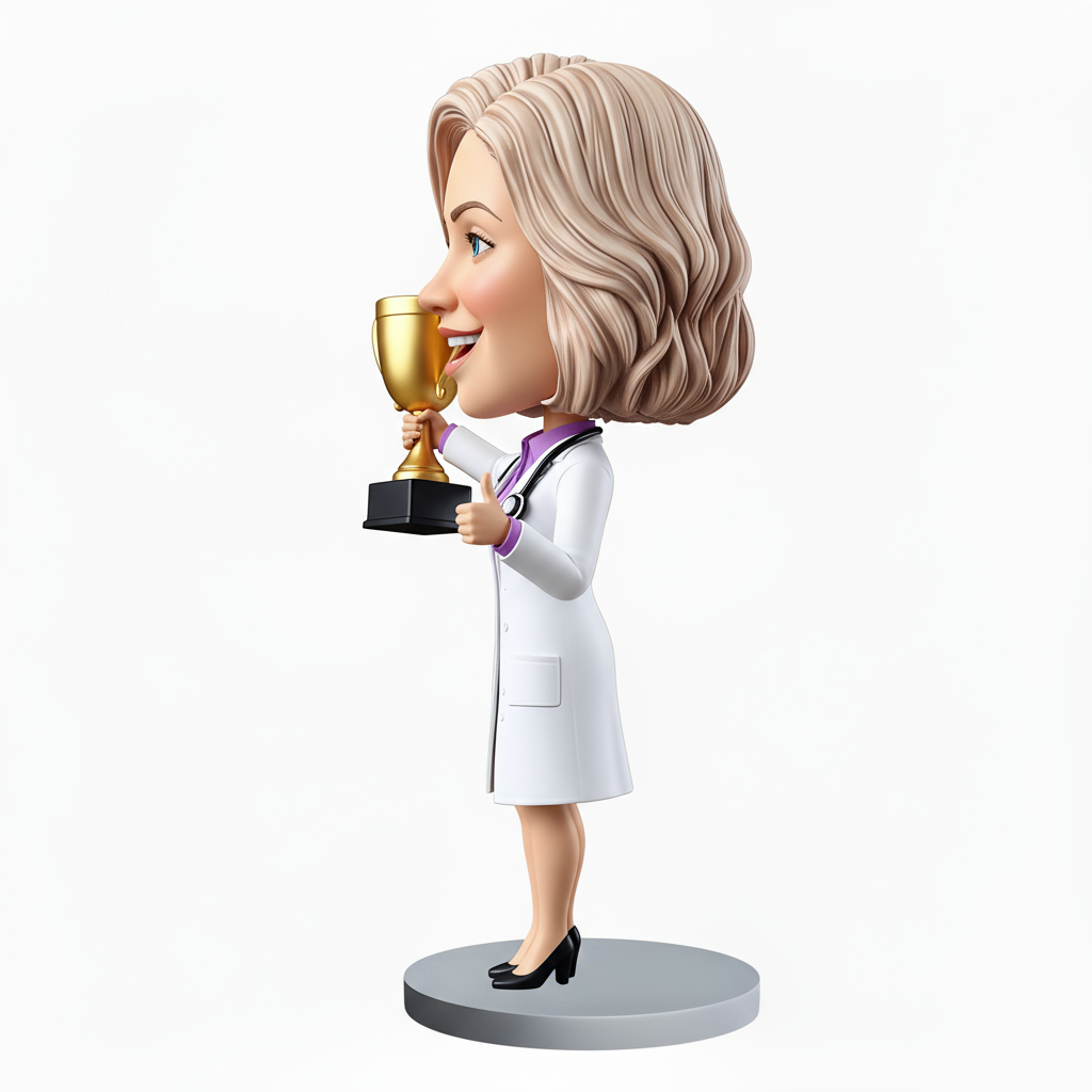Custom Doctor Award Bobblehead-Personalized Gift for Doctors