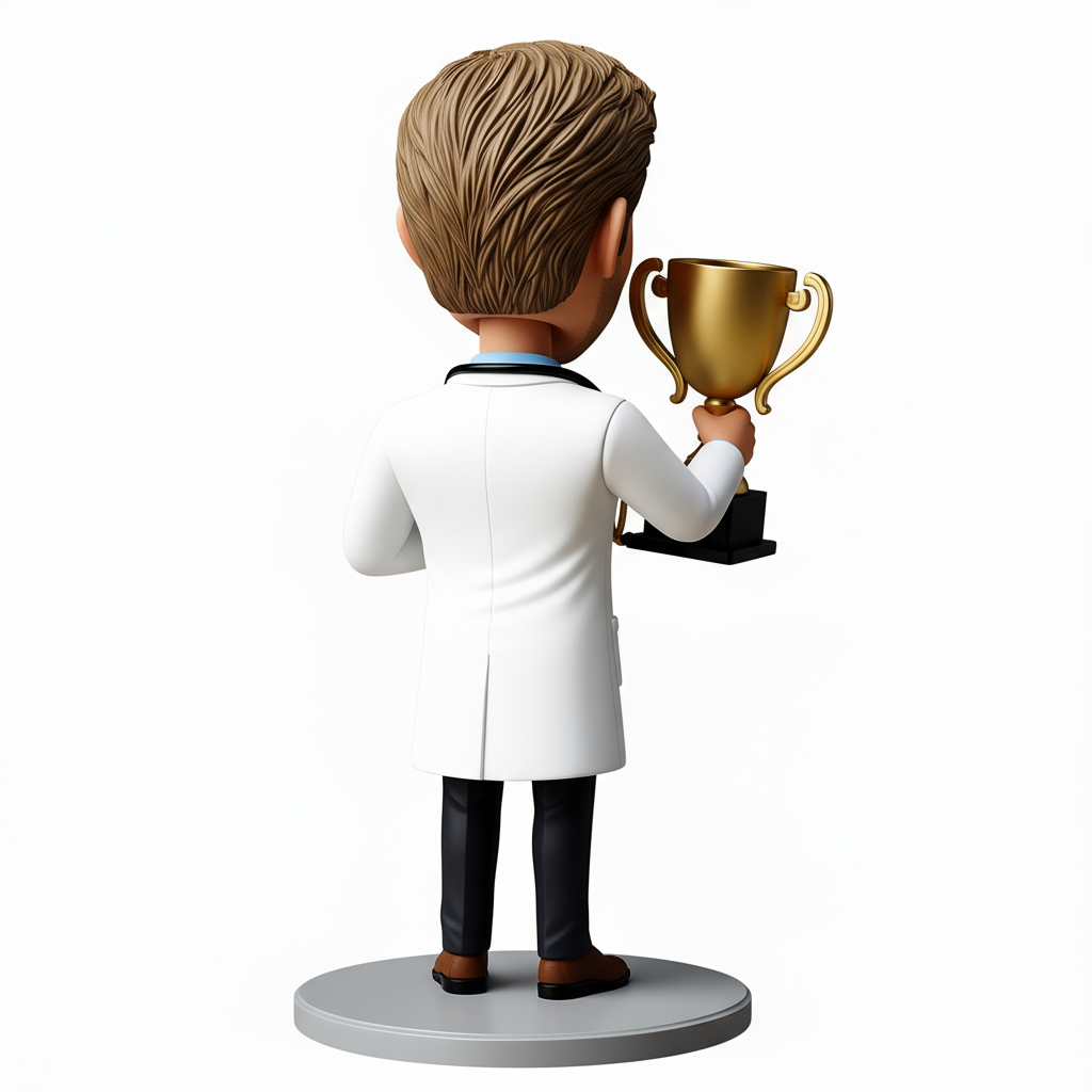 Custom Doctor Award Bobblehead | Perfect Gift for Doctors - Custom Pose & Outfit