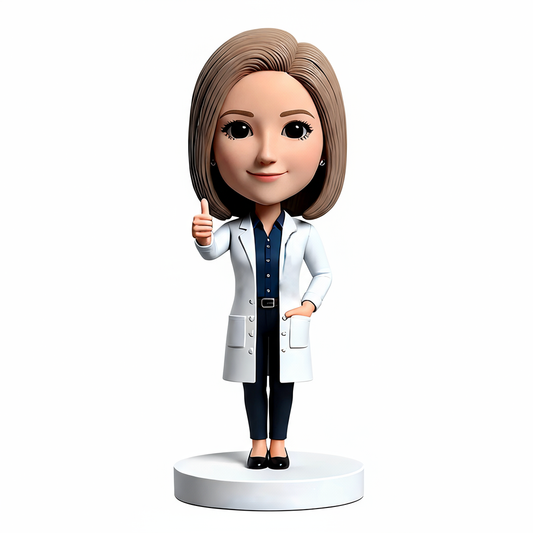 Female Otolaryngologists Custom Bobbleheads
