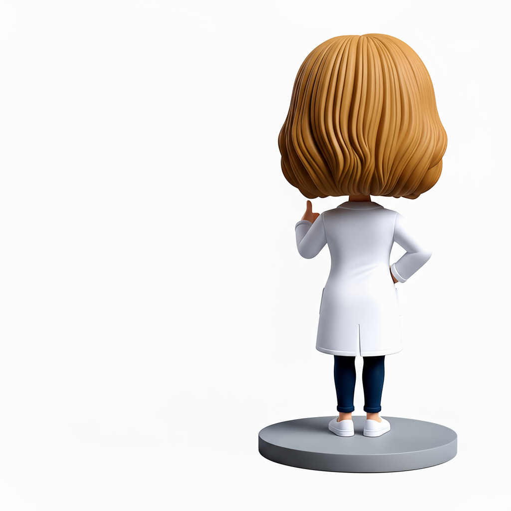 Female Medical Graduates Custom Bobblehead - Customizable Pose & Outfit