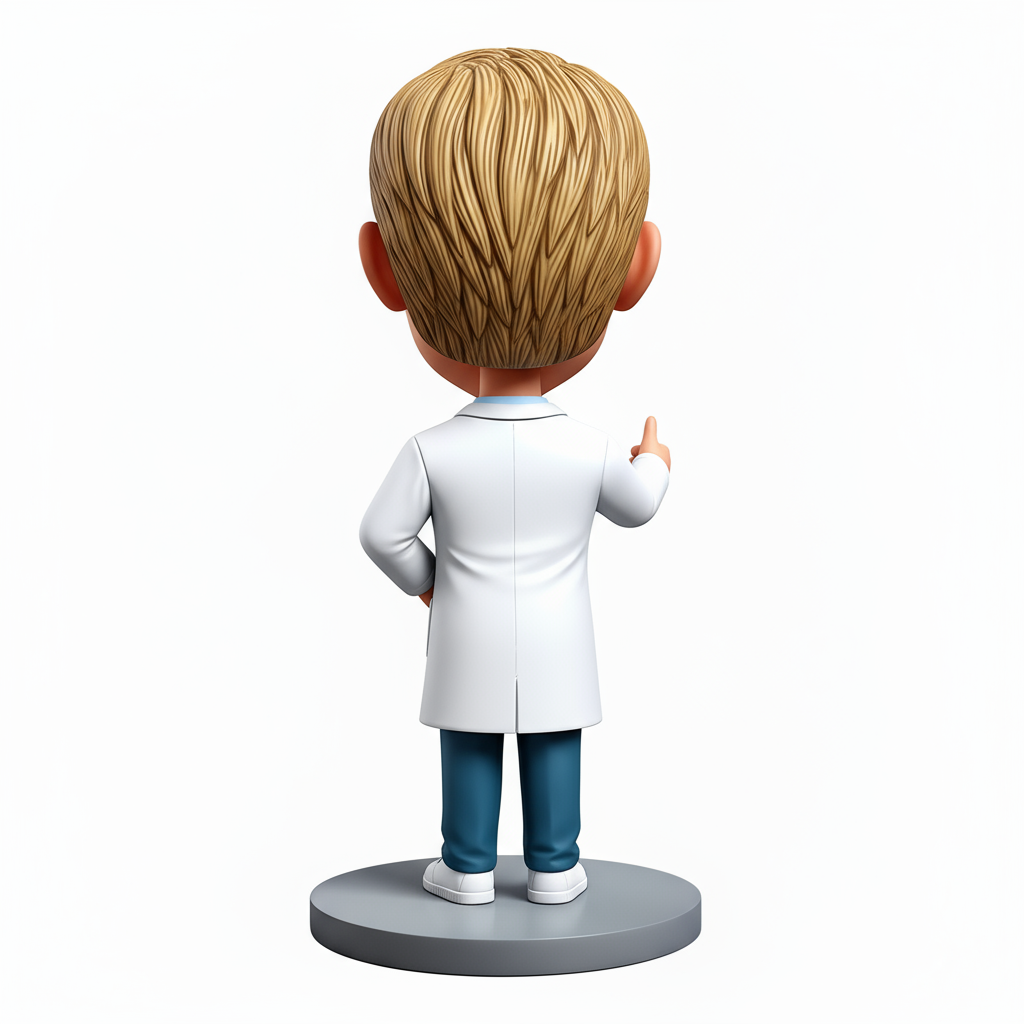 Gift for Doctors - Custom Doctor Bobblehead - Custom Pose & Outfit