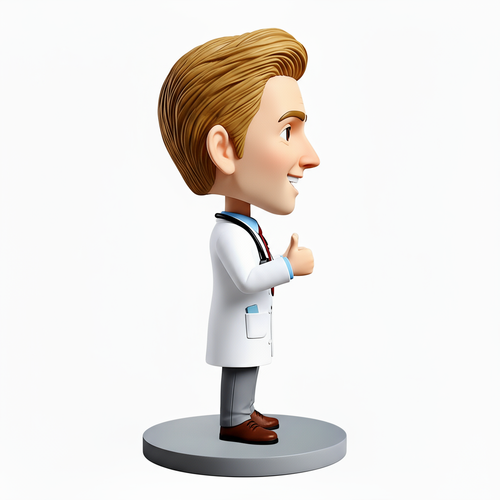 Fully Customizable Doctor Bobblehead | Design Your Own Outfit & Pose