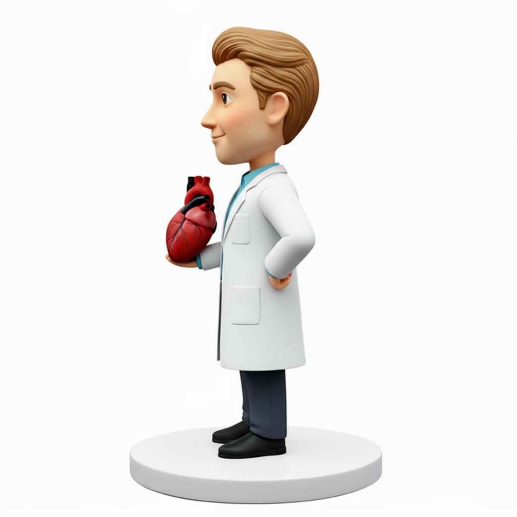 Personalized Cardiologist Bobbleheads | Perfect Gift for Cardiologist