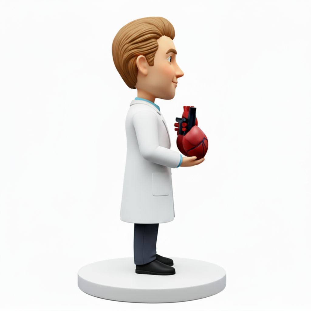 Personalized Cardiologist Bobbleheads | Perfect Gift for Cardiologist
