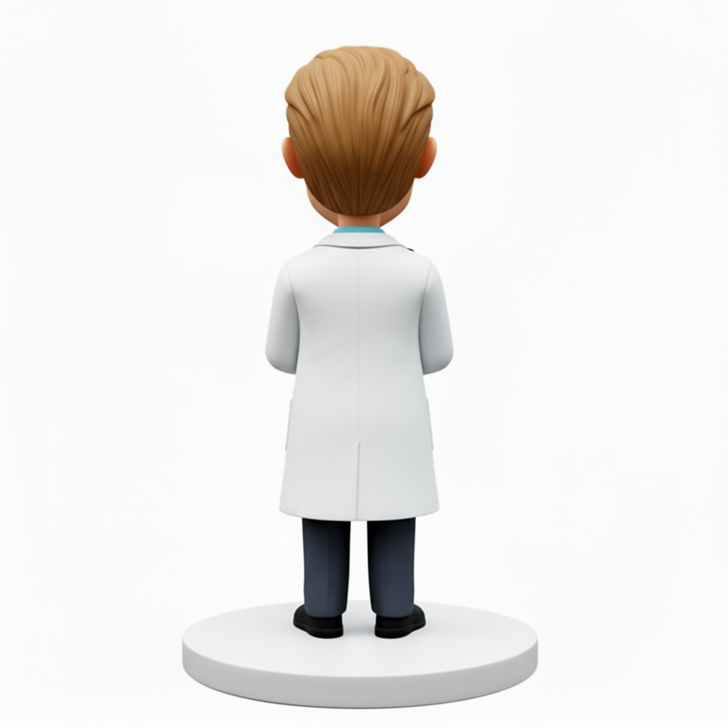 Personalized Cardiologist Bobbleheads | Perfect Gift for Cardiologist - Customizable Pose & Outfit