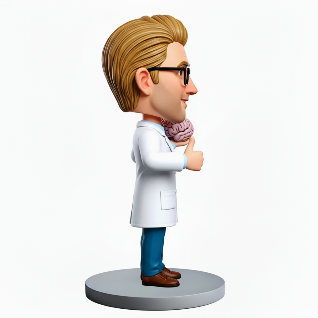 Neurosurgeon /brain surgeon Custom Bobbleheads|Perfect Gift for Neurosurgeons - Customizable Pose & Outfit