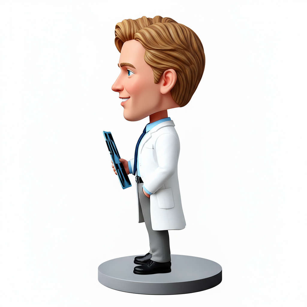 Personalized Orthopedic Doctors Bobbleheads | Perfect Gift for Orthopedic - Customizable Pose & Outfit