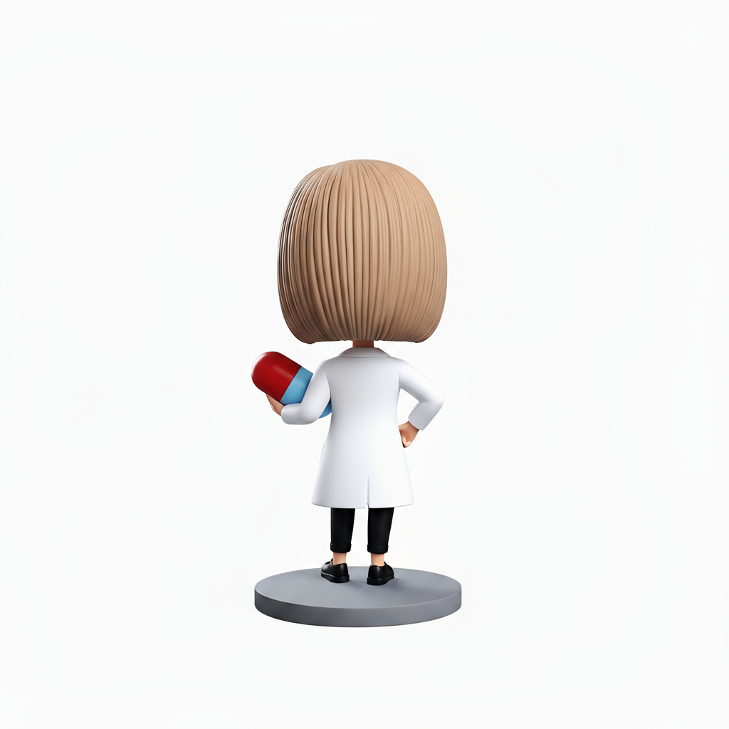 Personalized Pharmacist Bobblehead |Gifts for Pharmacy , Custom Pose & Outfit