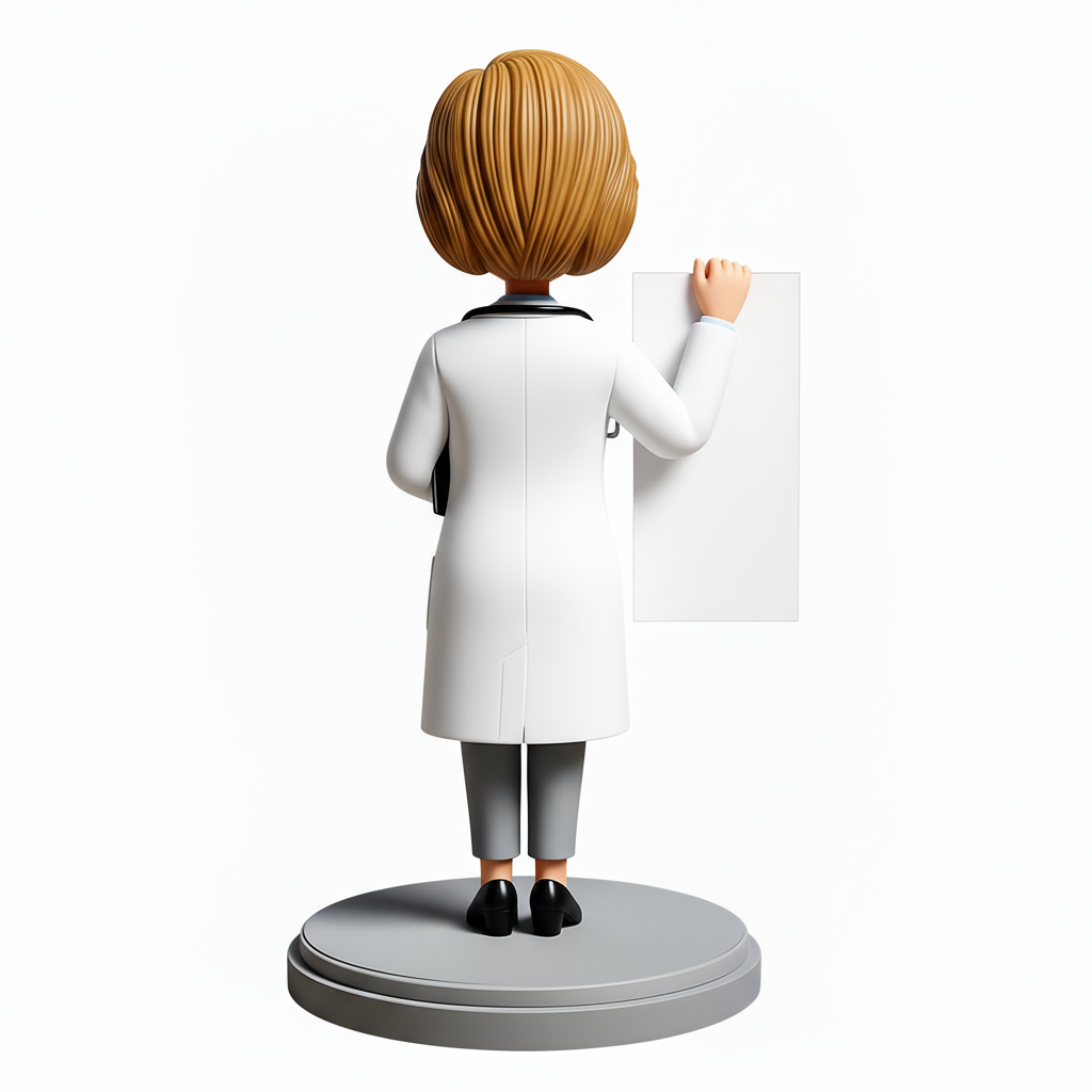Custom Female Optometrist Bobblehead - Gifts for Eye Doctors - Custom Pose & Outfit