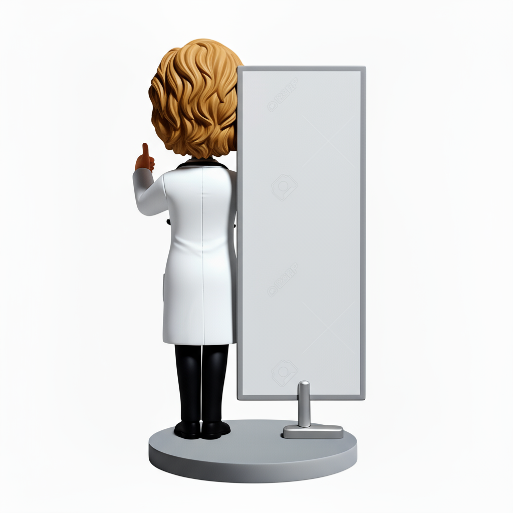 Personalized Optometrist Bobblehead - Gifts for Eye Doctors - Custom Pose & Outfit