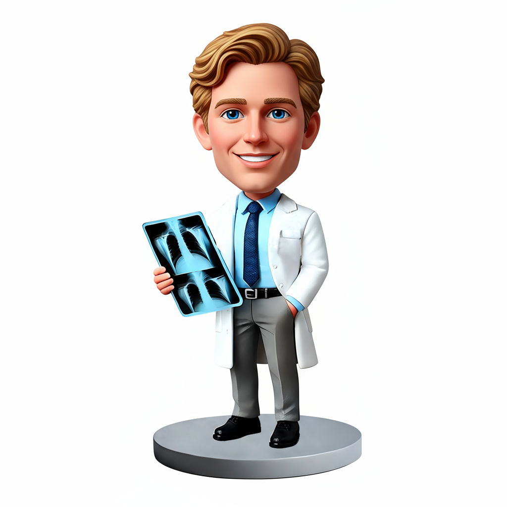 Personalized Orthopedic Doctors Bobbleheads | Perfect Gift for Orthopedic - Customizable Pose & Outfit