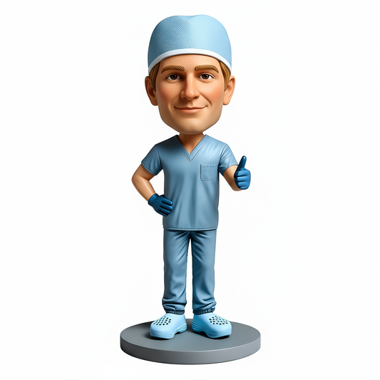 I am the Best Surgeon Custom Bobbelhead| Perfect Gift for Female Doctors - Customizable Pose & Outfit