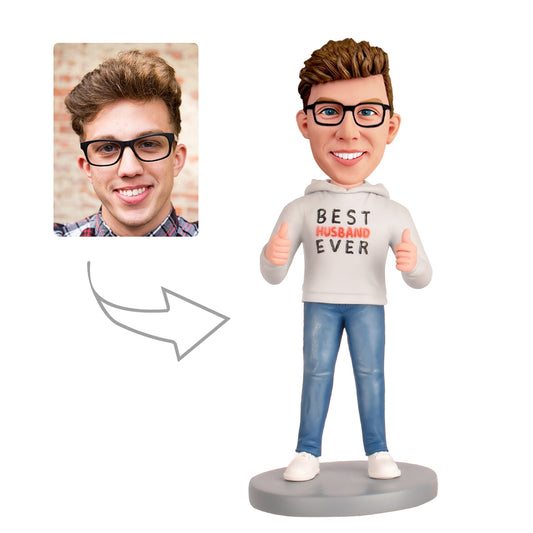 Personalized Best Husband Ever Custom Bobblehead
