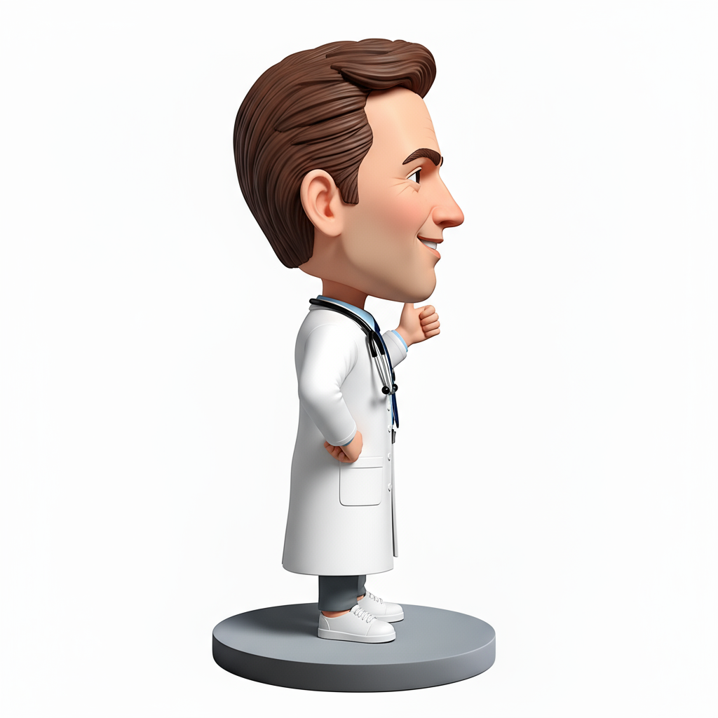 Personalized Doctor Custom Bobbleheads| Perfect Gift for Doctors - Customizable Pose & Outfit