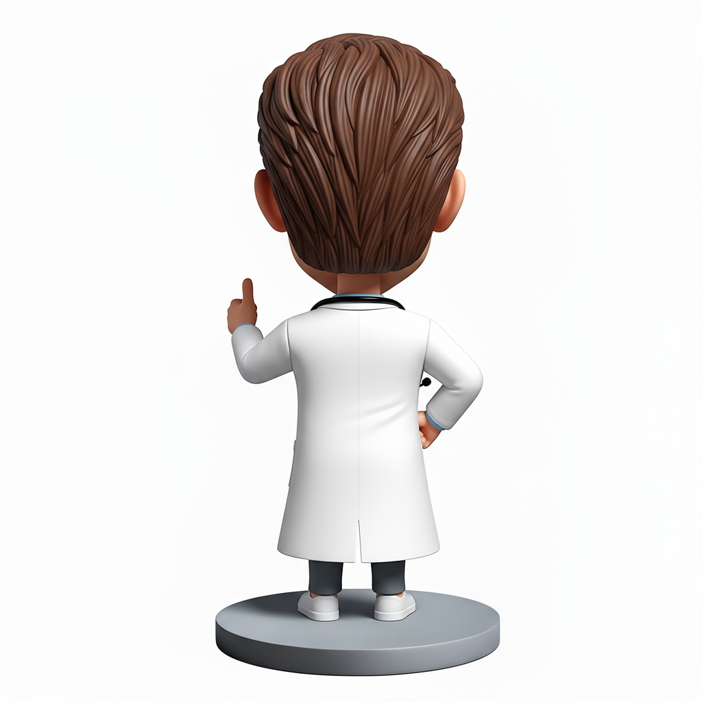 Personalized Doctor Custom Bobbleheads| Perfect Gift for Doctors - Customizable Pose & Outfit