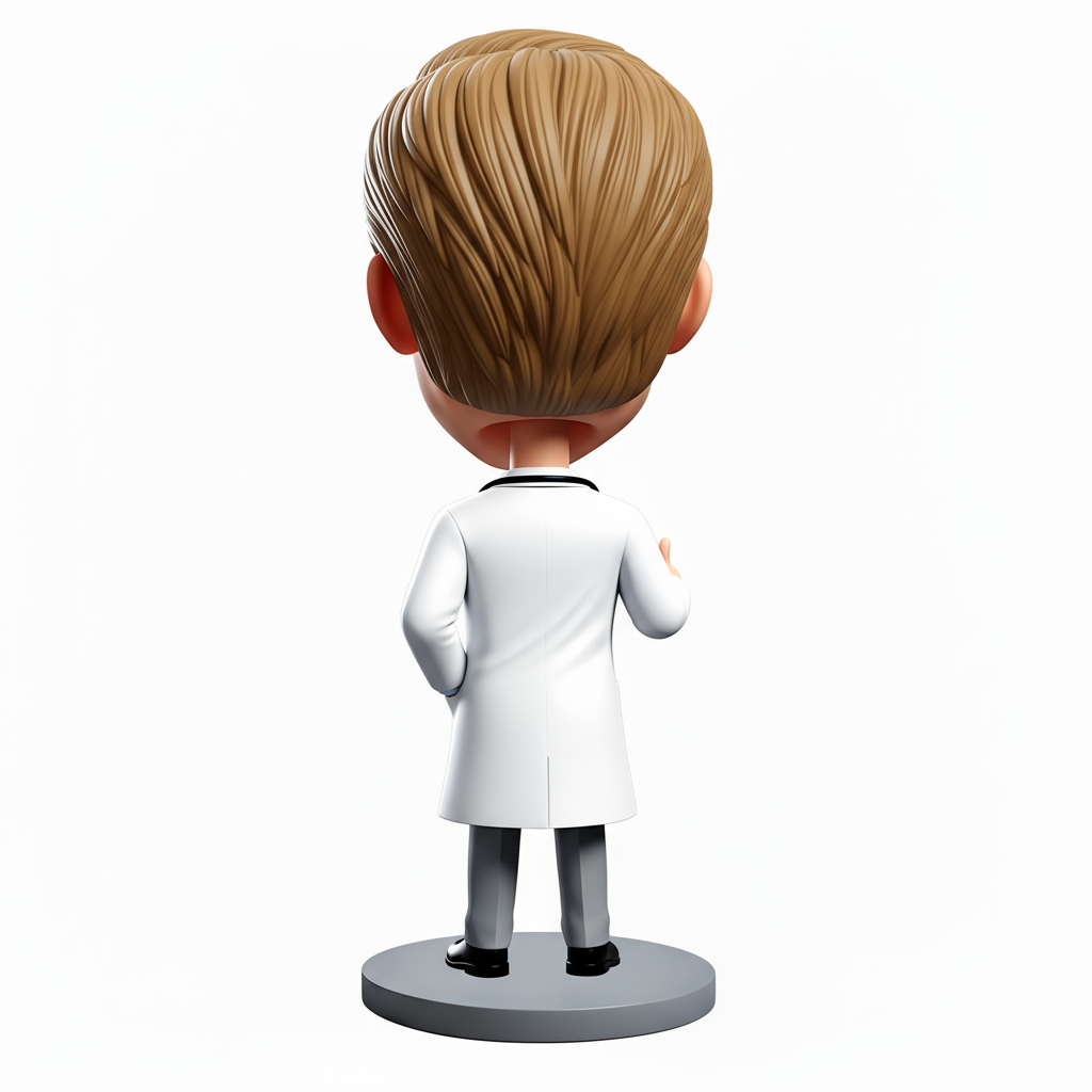 Male Doctor Giving a Thumbs up Custom Bobbleheads|Perfect Gift for Doctors - Customizable Pose & Outfit