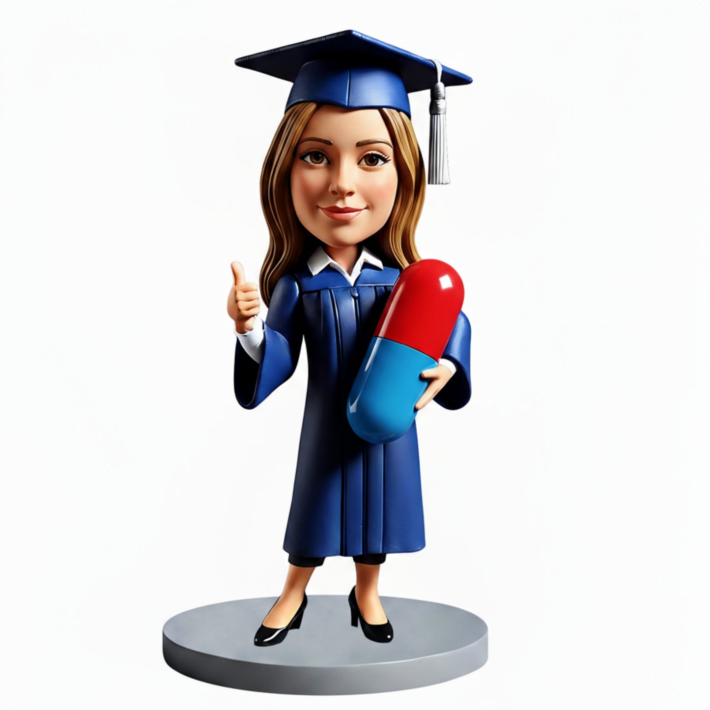 Personalized PharmD Graduation Bobblehead | PharmD Graduation Gifts - Custom Pose & Outfit