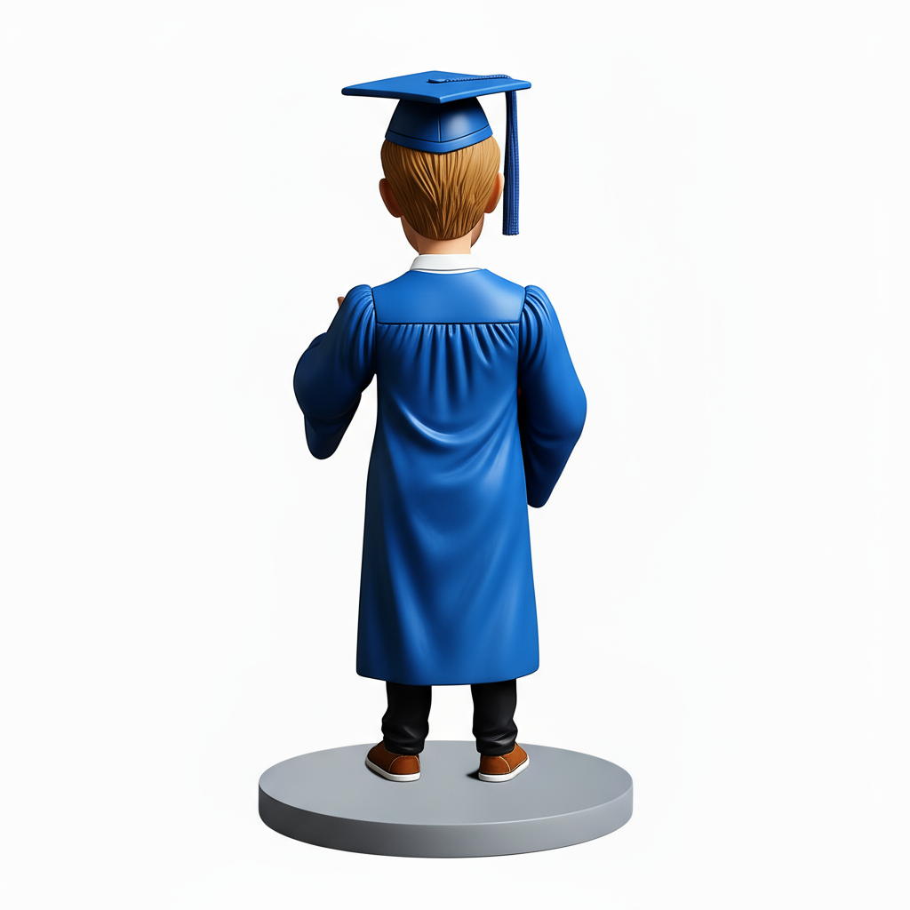 Male Pharmacy Graduate Custom Bobbleheads - PharmD Graduation Gifts