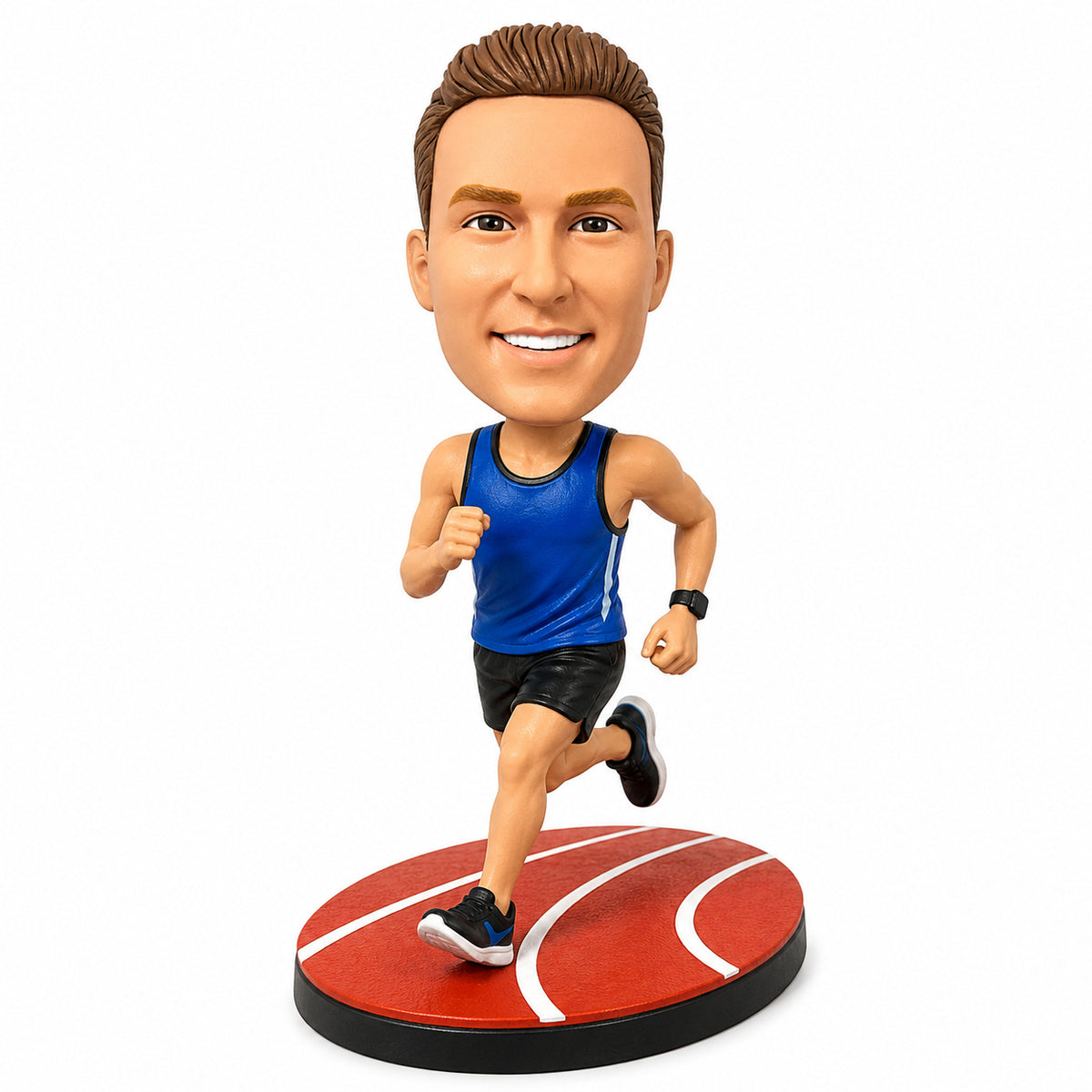 Custom Runner Bobbleheads –- Customizable Outfit & Pose
