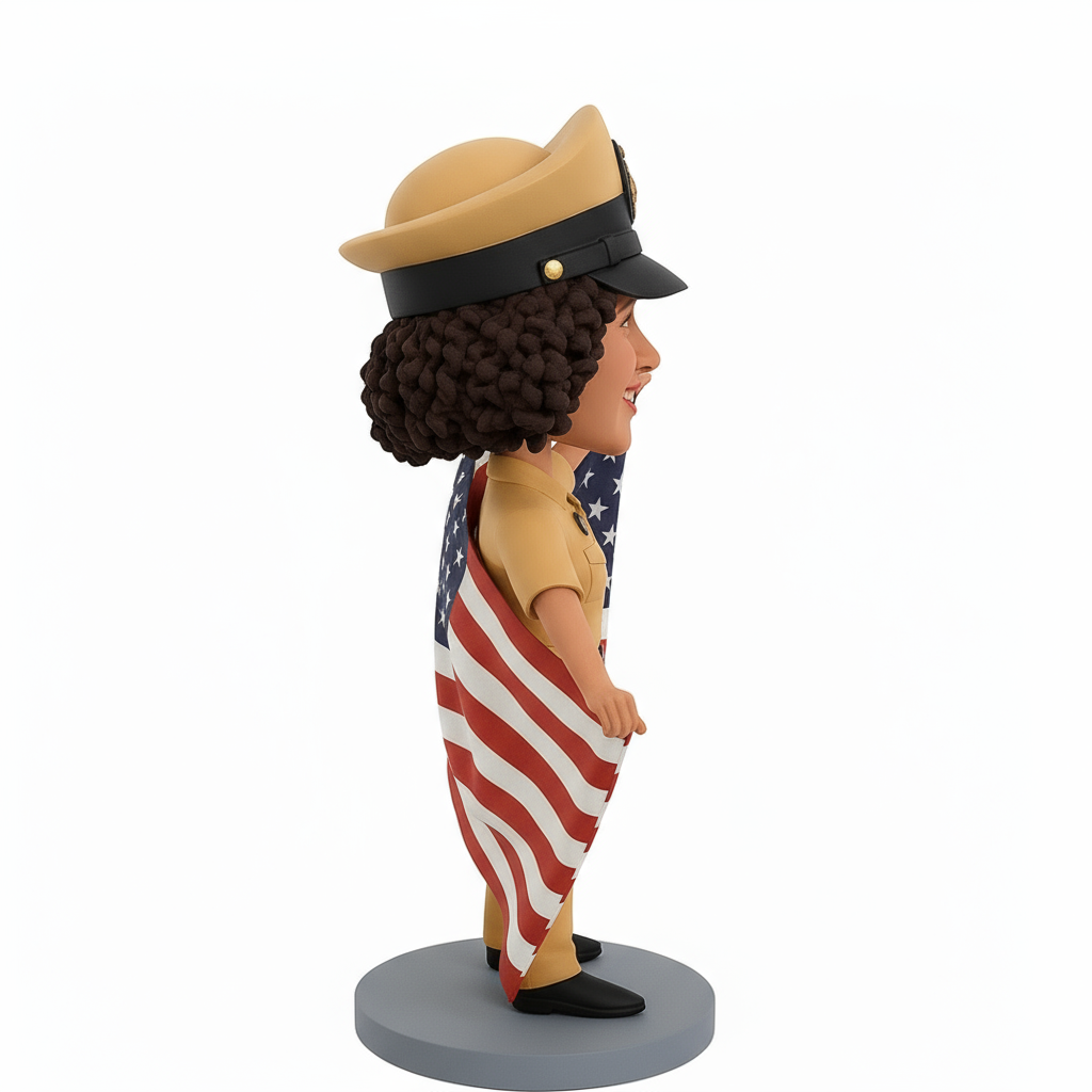 Navy Chief Gift - Female US Navy Chief Custom Bobbleheads