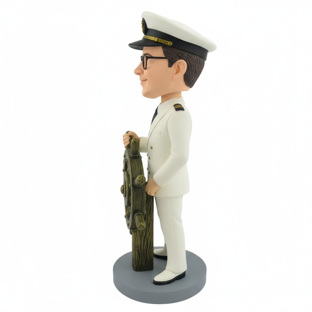 Custom Captain Bobbleheads  – Outfit Can Be Customized