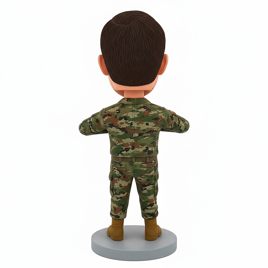 Custom Super Army Bobblehead - Army UniformCan Be Customized