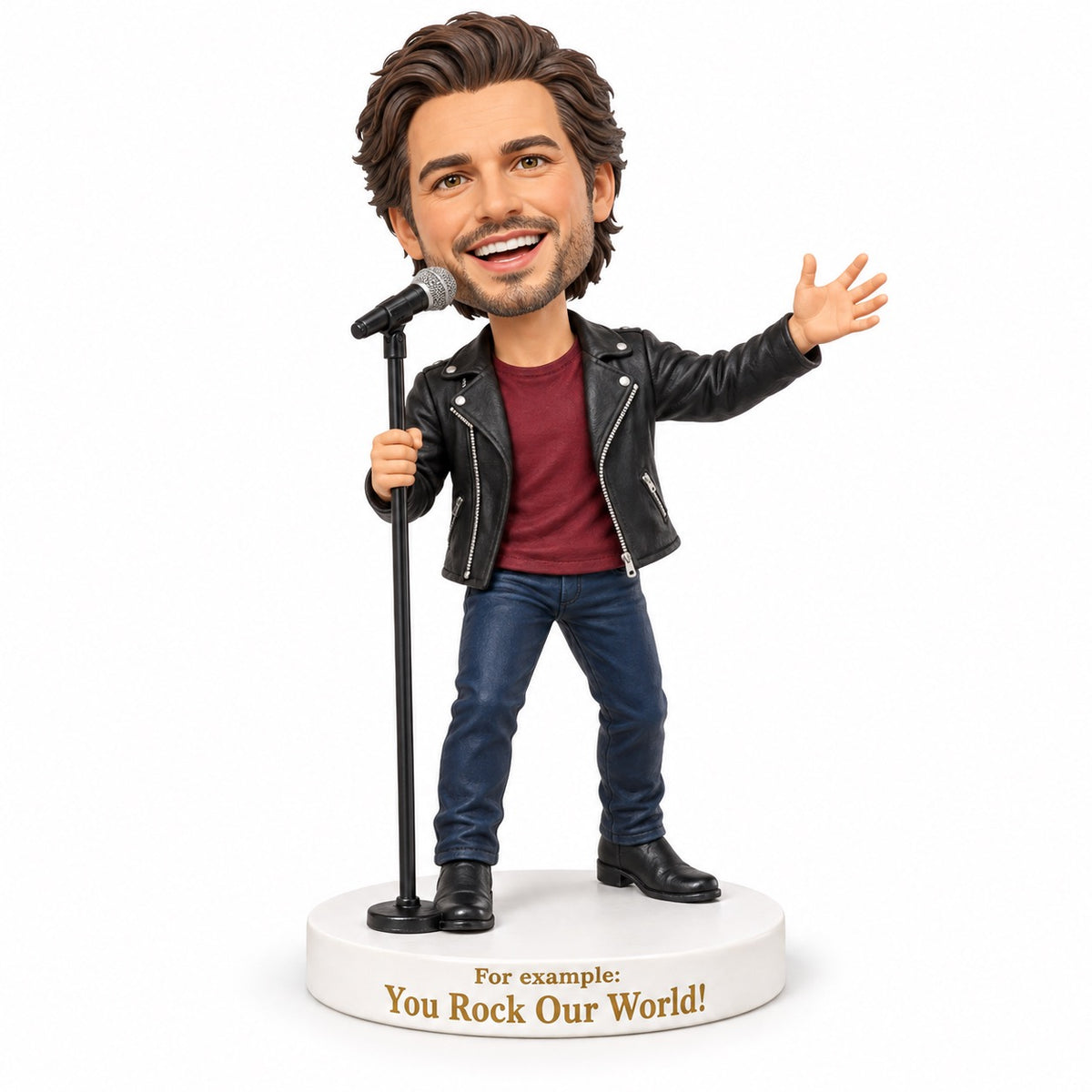 Custom Singer Bobbleheads –-- Customizable Outfit & Pose