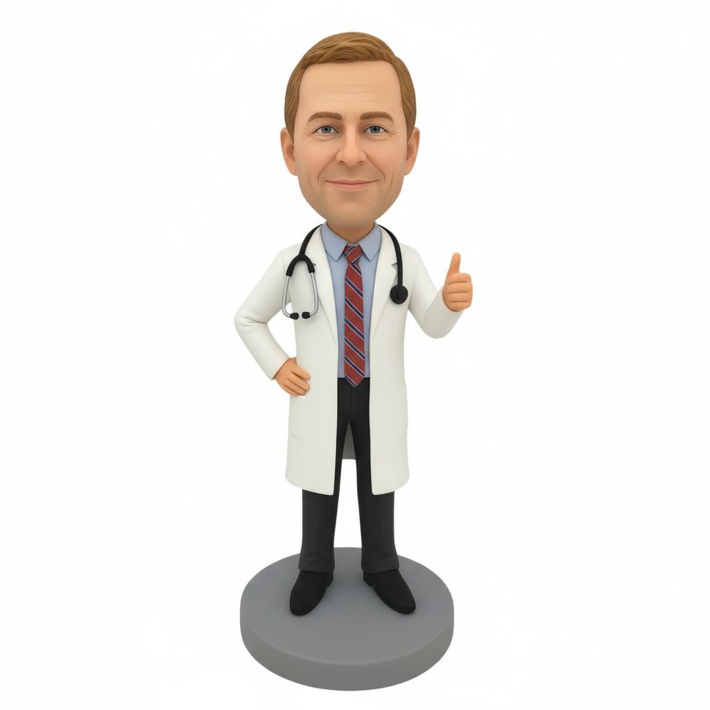 World‘s Best Doctor Custom Bobbleheads|Perfect Gift for Doctors - Customizable Pose & Outfit