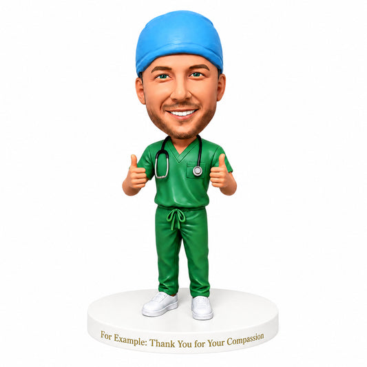 Gifts for Your Doctor –-- Customizable Medical Attire & Pose
