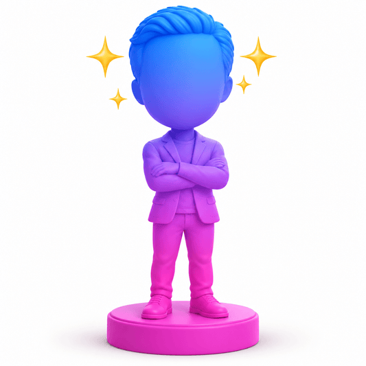Fully Customizable One-Person Bobblehead