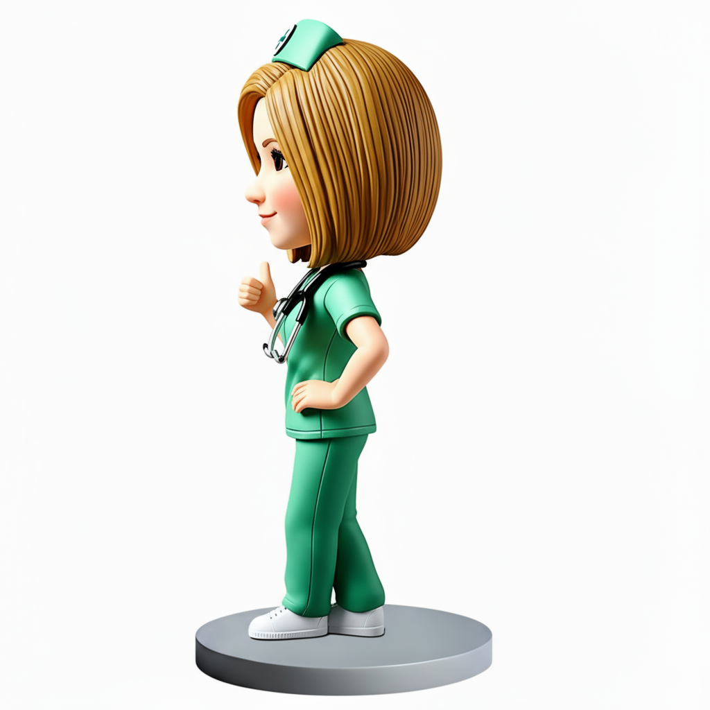 I am the Best Nurse Custom Bobbleheads - Perfect Gift for Nurse - Customizable Pose & Outfit