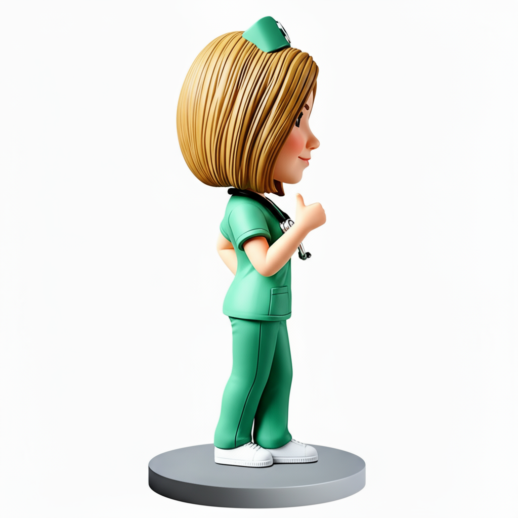 I am the Best Nurse Custom Bobbleheads - Perfect Gift for Nurse - Customizable Pose & Outfit