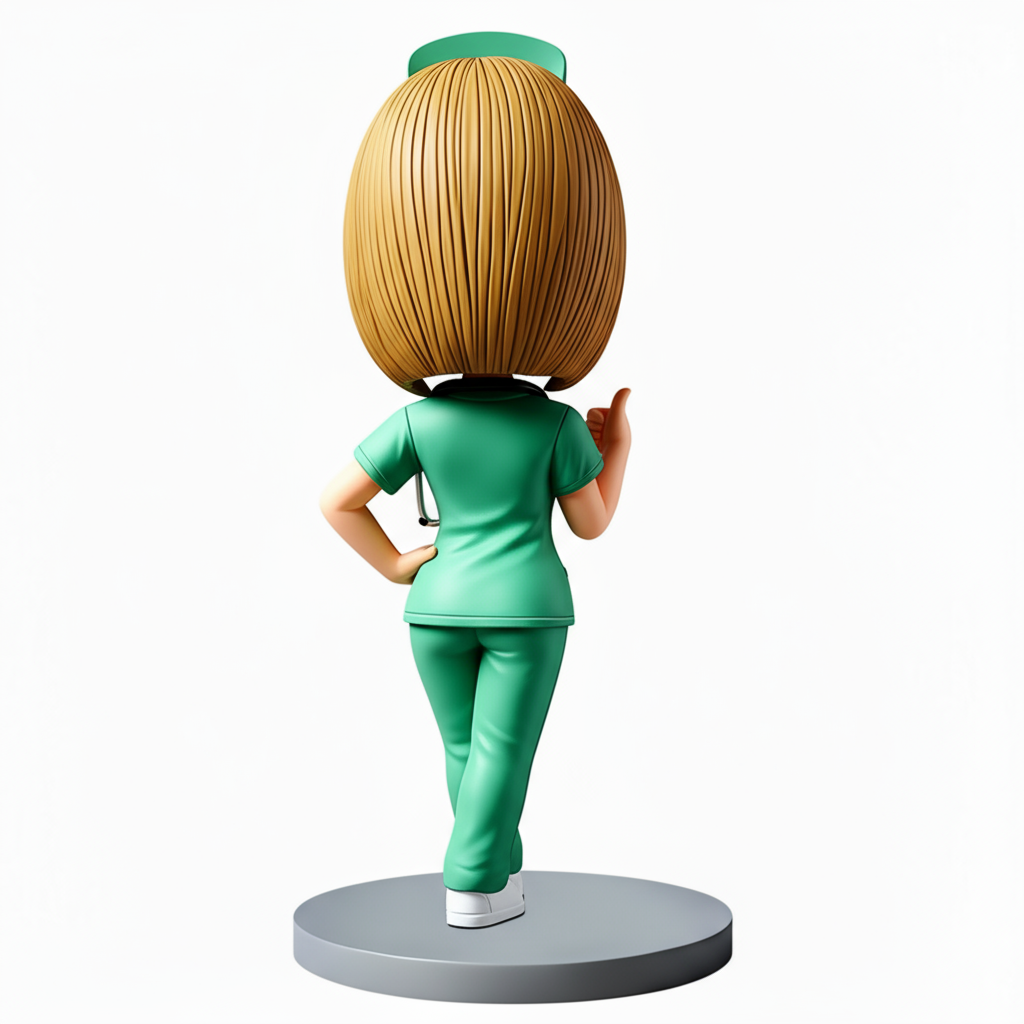 I am the Best Nurse Custom Bobbleheads - Perfect Gift for Nurse - Customizable Pose & Outfit