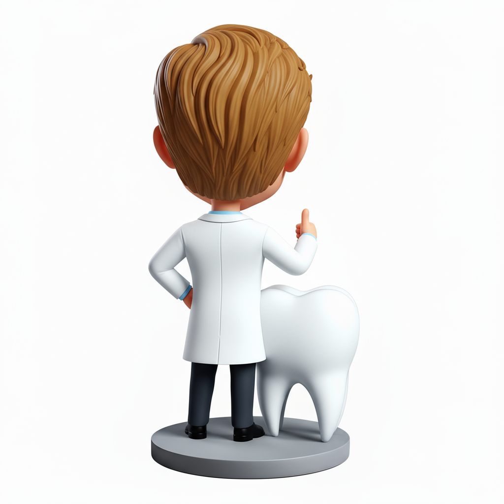 Personalized Dentist Bobbleheads | Perfect Gift for Dentist - Customizable Pose & Outfit