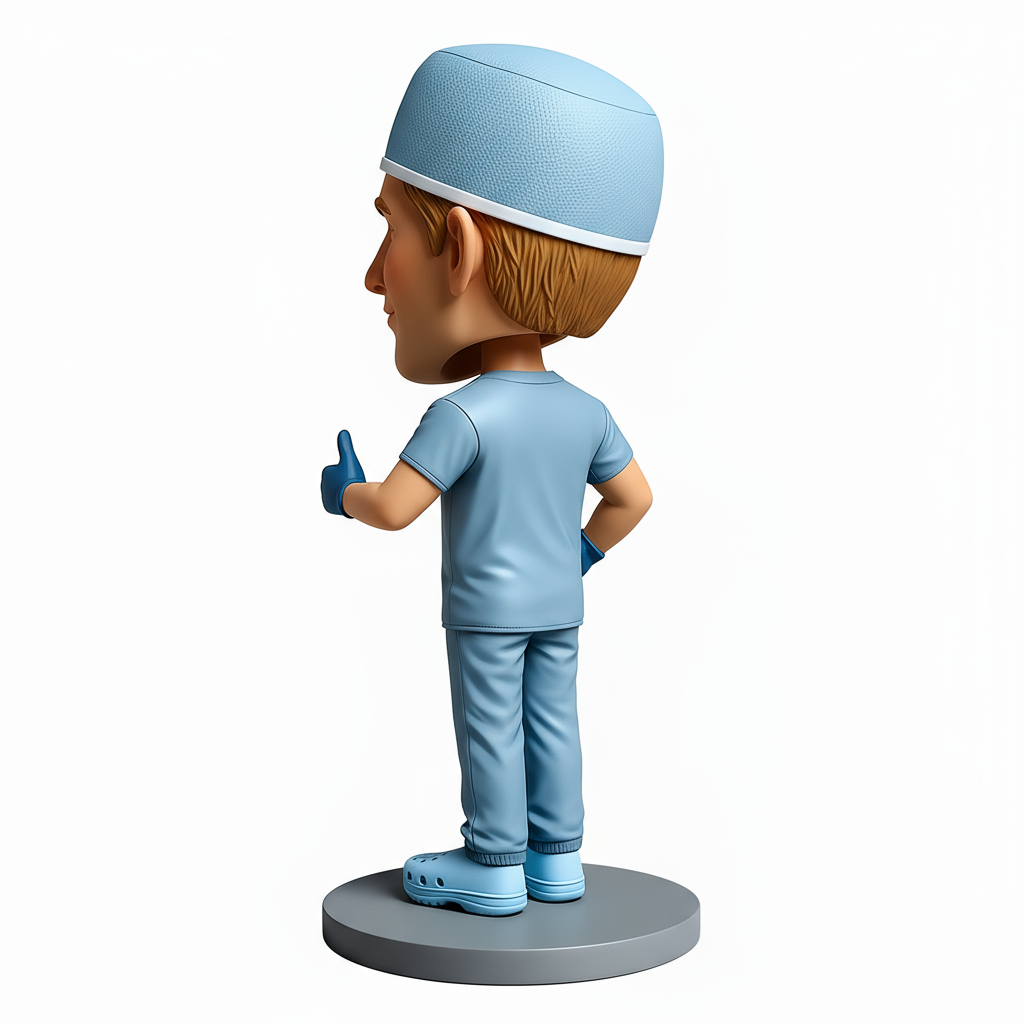 I am the Best Surgeon Custom Bobbelhead| Perfect Gift for Female Doctors - Customizable Pose & Outfit