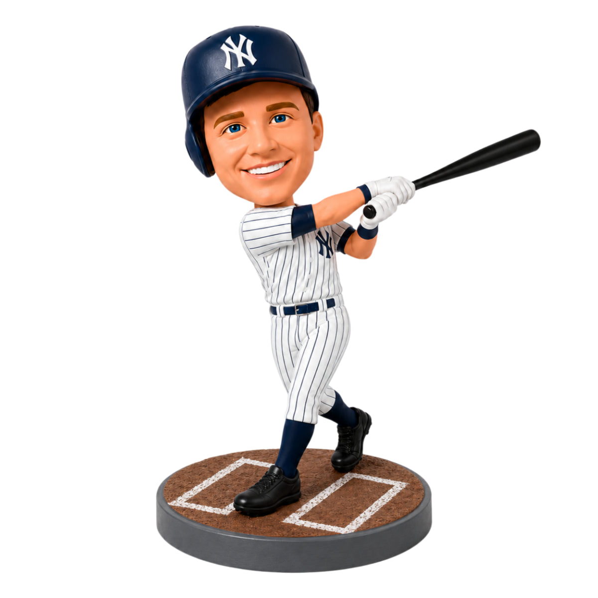 Custom Baseball Player Bobbleheads – Customizable Baseball Uniform & Pose