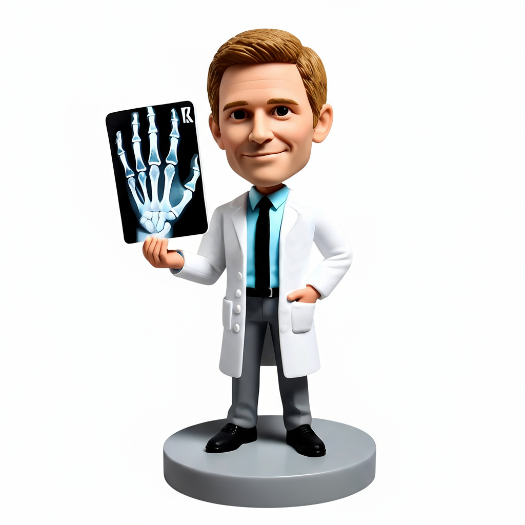 Custom Orthopedic Surgeons Bobbleheads| Perfect Gift for - Orthopedic Surgeons Customizable Pose & Outfit