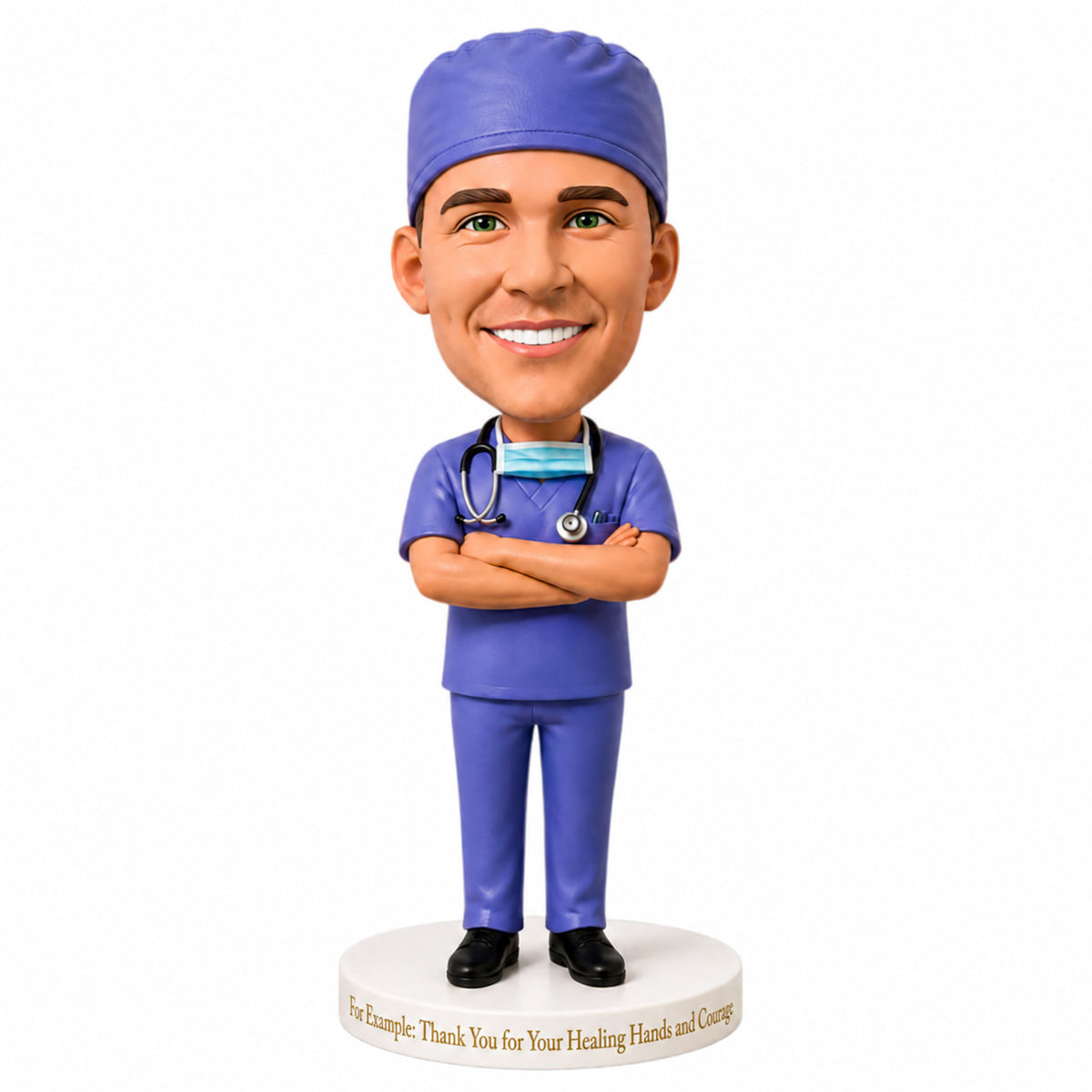 Gifts for Surgeons – Customizable Medical Attire & Pose
