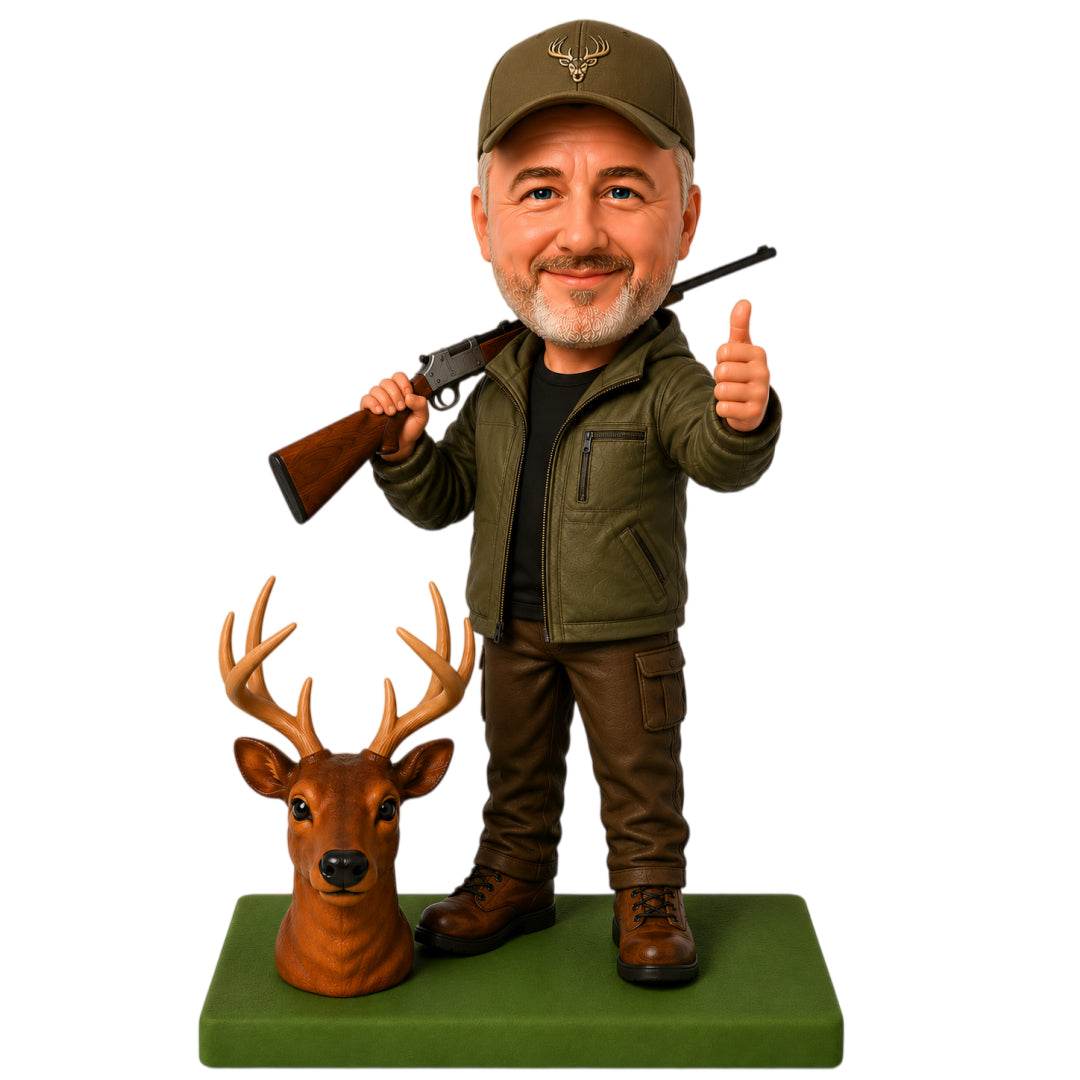 Custom Hunter Bobbleheads – Customizable Outfit & Pose