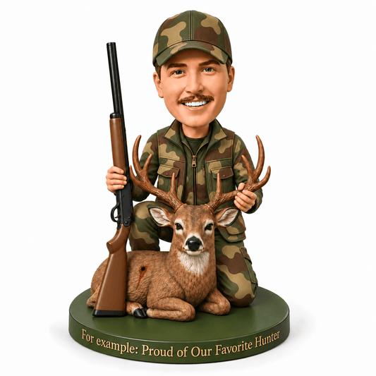 Custom Hunter Bobbleheads –- Customizable Outfit & Pose