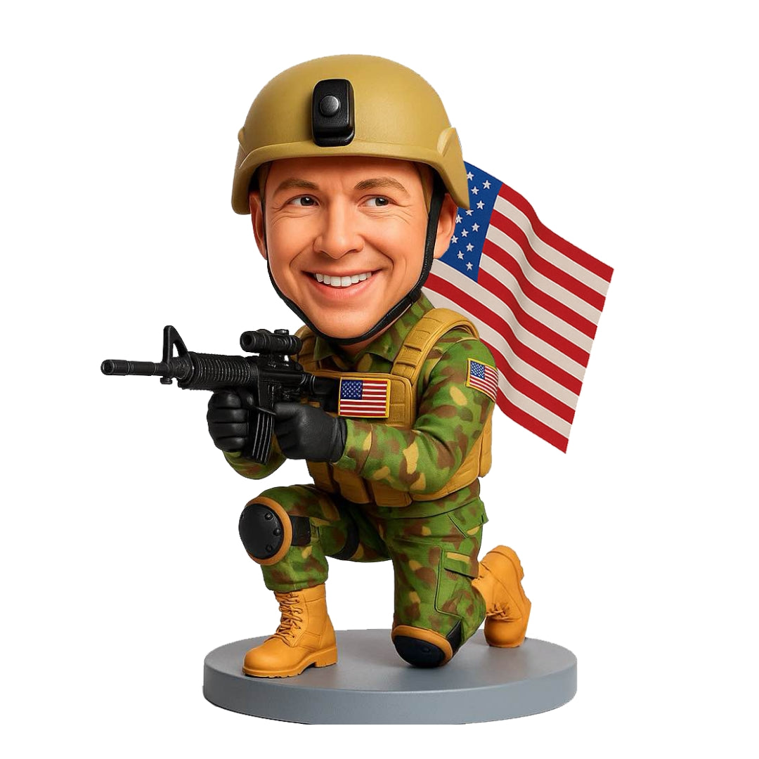 Navy Seal Custom Bobblehead - Uniform Can Be Customized