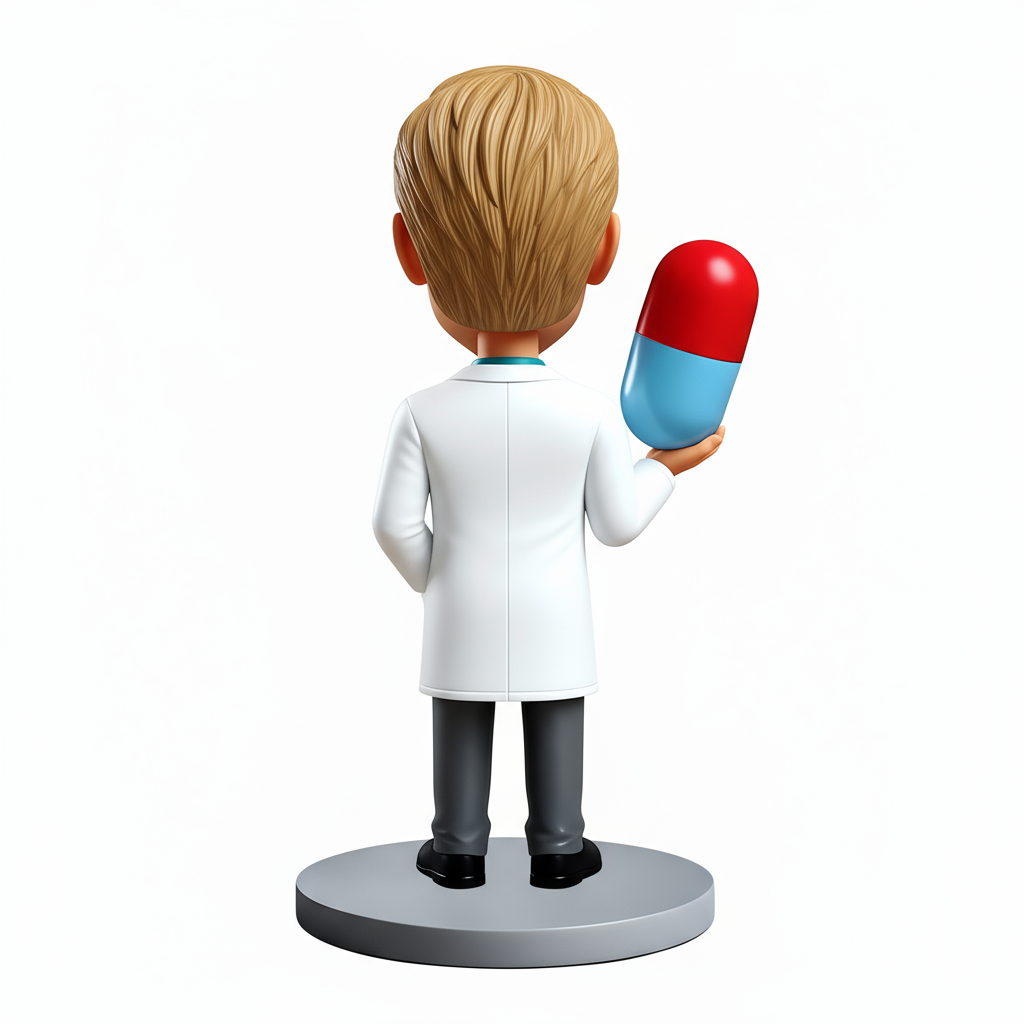 Personalized Pharmacist Male Bobblehead - Perfect Gift for Pharmacist - Custom Pose & Outfit