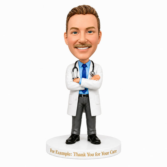 Gifts for Your Doctor – Customizable Medical Attire & Pose